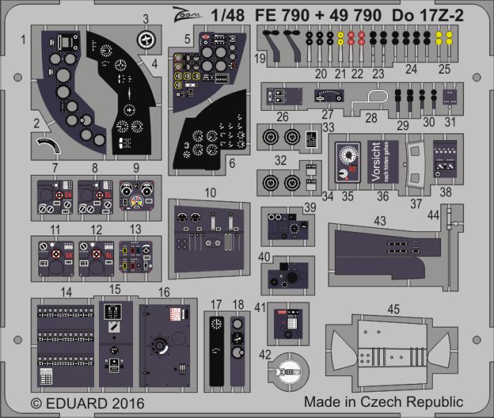 90 cm günstig Kaufen-Dornier Do 17 Z-2 [ICM]. Dornier Do 17 Z-2 [ICM] <![CDATA[Eduard / 49790 / 1:48]]>. 