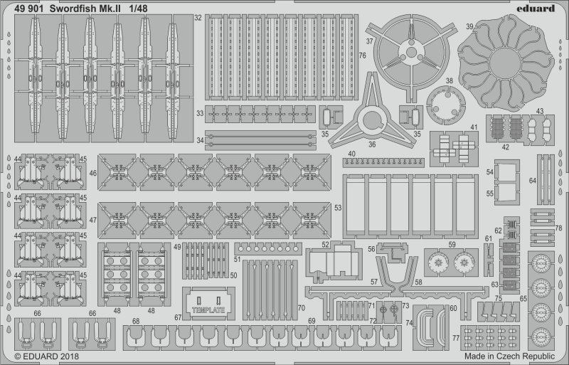 Tamiya  günstig Kaufen-Swordfish Mk.II [Tamiya]. Swordfish Mk.II [Tamiya] <![CDATA[Eduard / 49901 / 1:48]]>. 