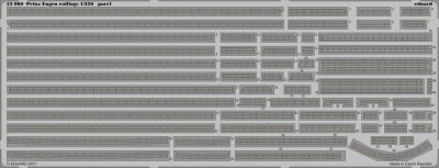 8591437530601 - 53060 - Prinz Eugen railings for Trumpeter in 1350 8591437530601 - 53060 - Prinz Eugen railings for Trumpeter in 1350