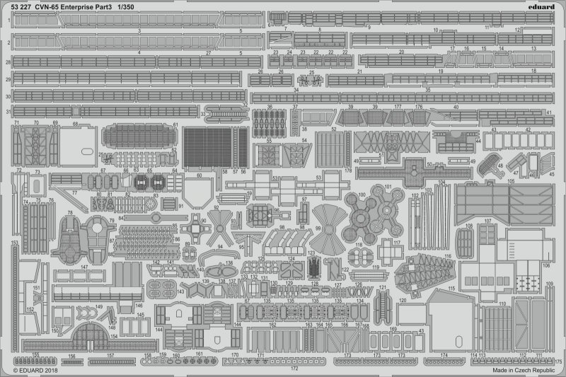 8591437532667 - 53227 - CVN-65 Enterprise pt3 for Tamiya in 1350 8591437532667 - 53227 - CVN-65 Enterprise pt3 for Tamiya in 1350