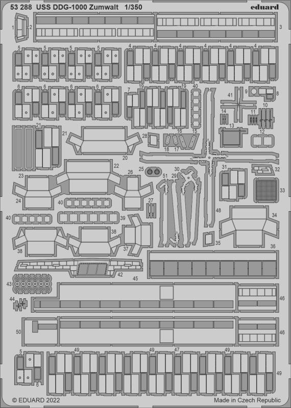 10 32  günstig Kaufen-USS DDG-1000 Zumwalt [Takom]. USS DDG-1000 Zumwalt [Takom] <![CDATA[Eduard / 53288 / 1:350]]>. 