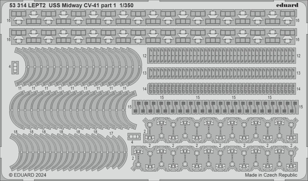 8591437591701 - USS Midway CV-41 - Part 1 [Trumpeter]