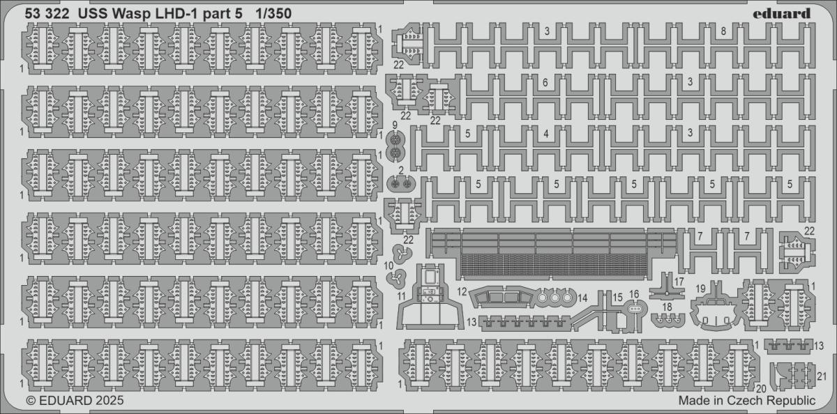 8591437596768 - USS Wasp LHD-1 - Part 5 [Trumpeter]