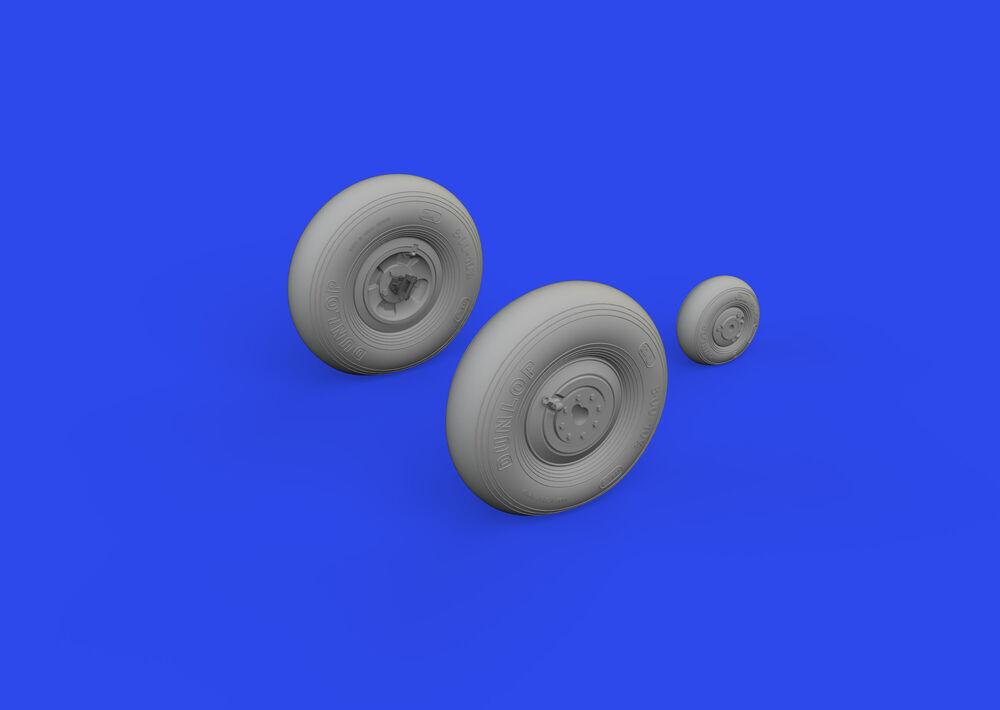 8591437577248 - Hurricane MkII - Wheels [Revell]