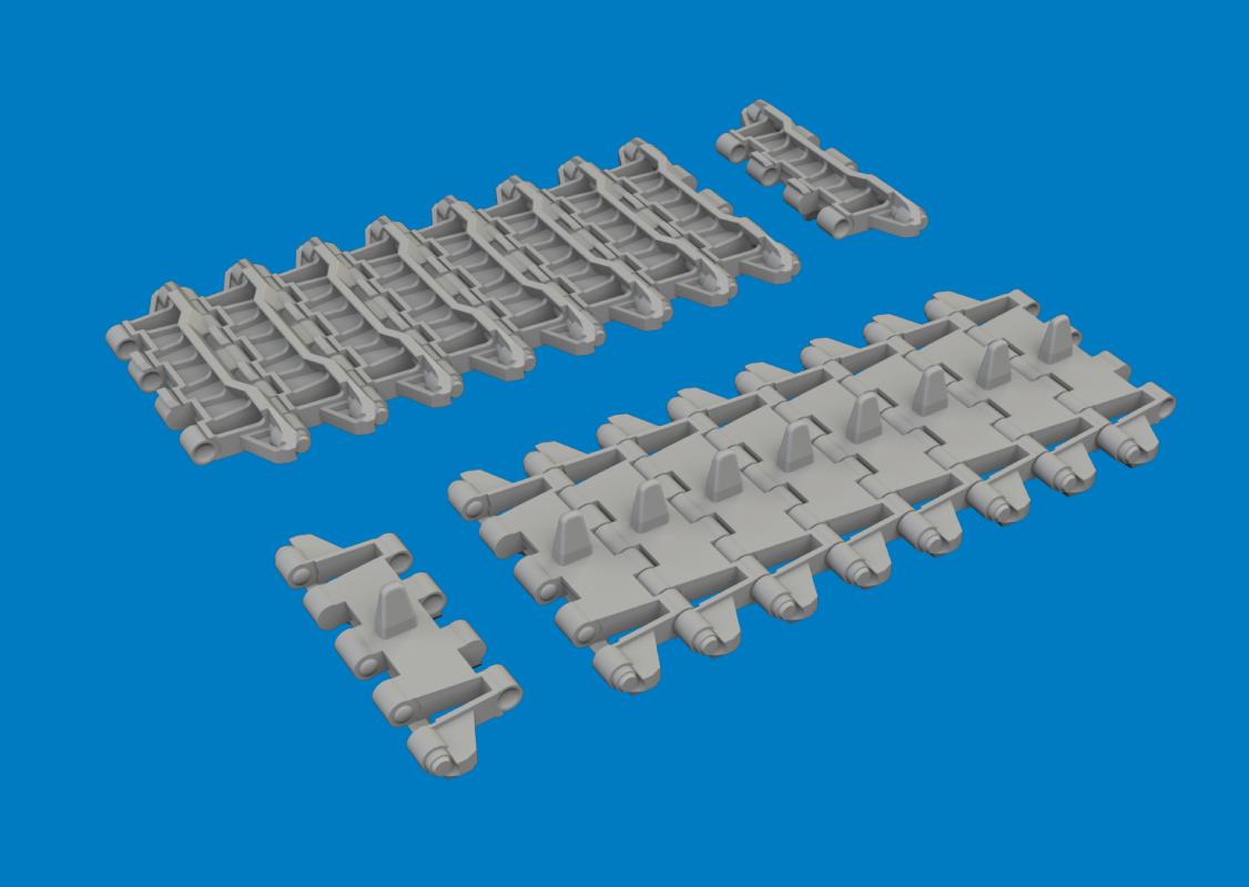 Merkava Mk.I/II - Tracks - Print