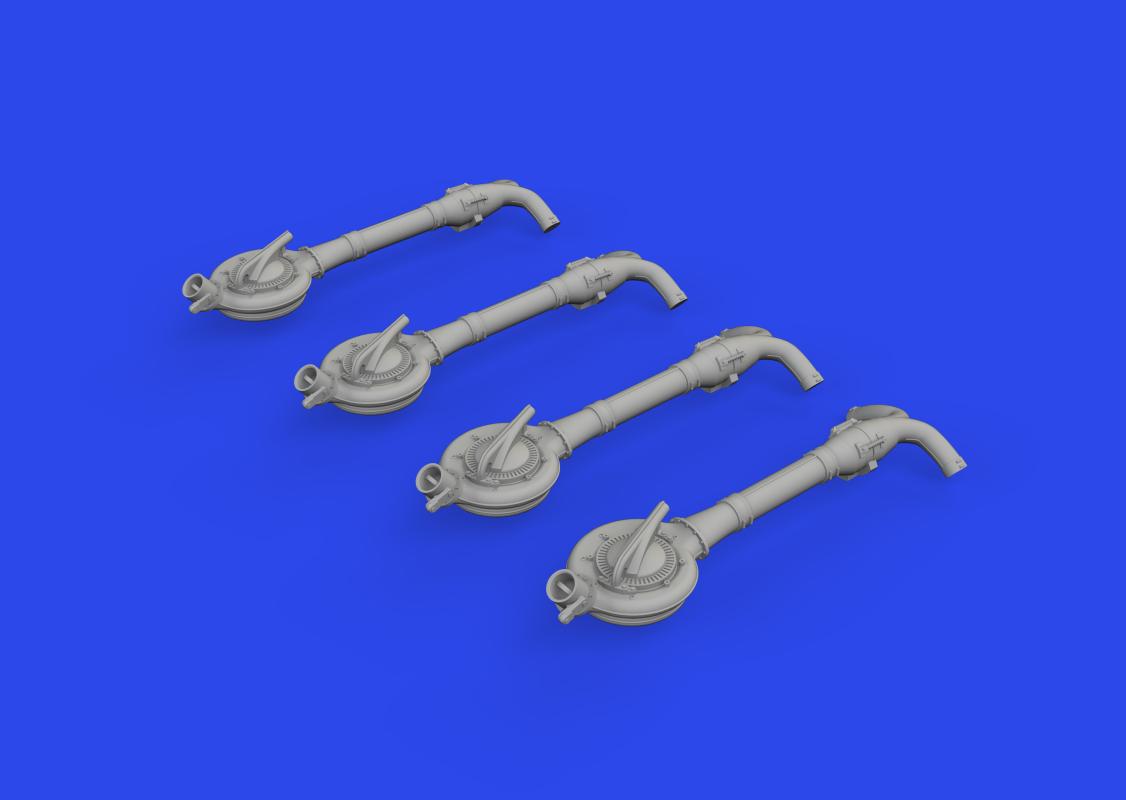 B-24J – Superchargers – Print [HobbyBoss]