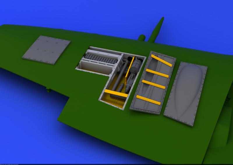 8591436481133 - Spitfire MkIX - Gun bay [Eduard]