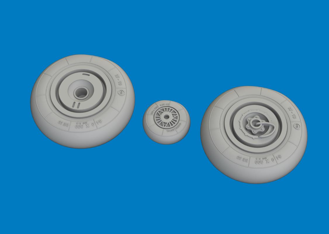 8591437607273 - Hs 129B - Wheels [Takom]