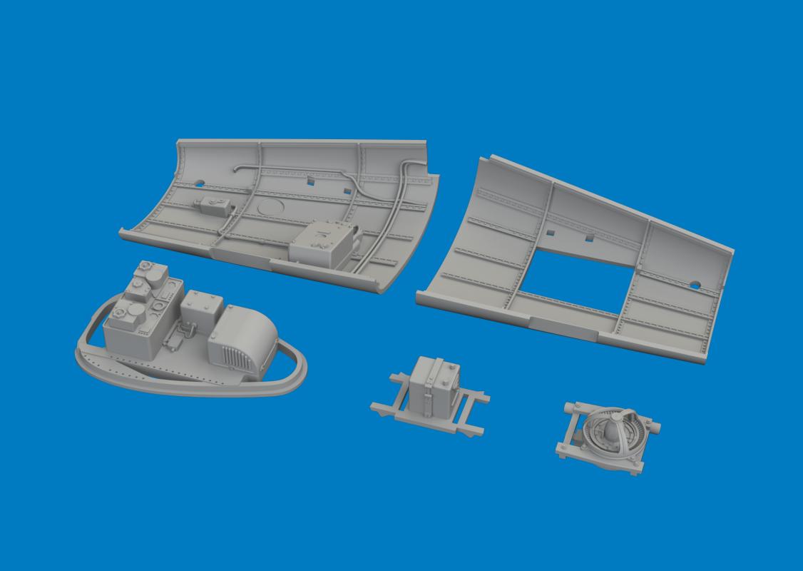 S-199 – Radio compartment – Print [Eduard]