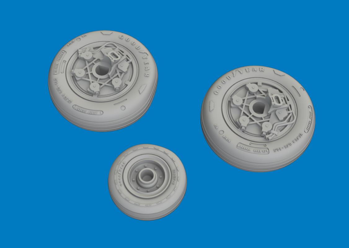 F-16I SUFA - Wheels [GWH]