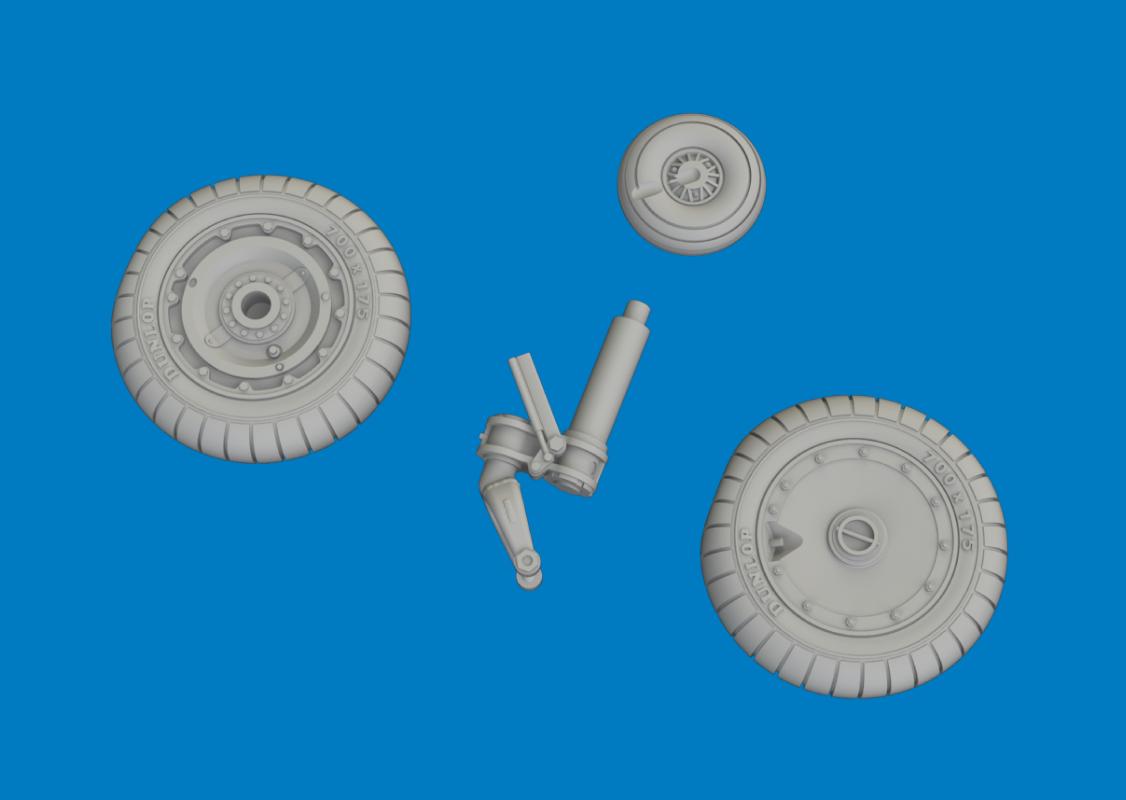 Fw 190D-9 - Wheels [Miniart]
