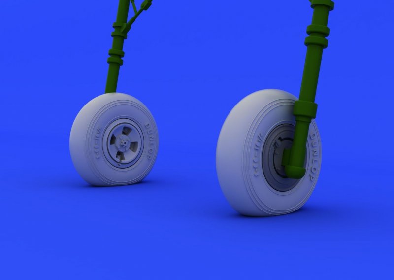 8591437498253 - 648229 - Hurricane MkI wheels for Airfix in 148 8591437498253 - 648229 - Hurricane MkI wheels for Airfix in 148