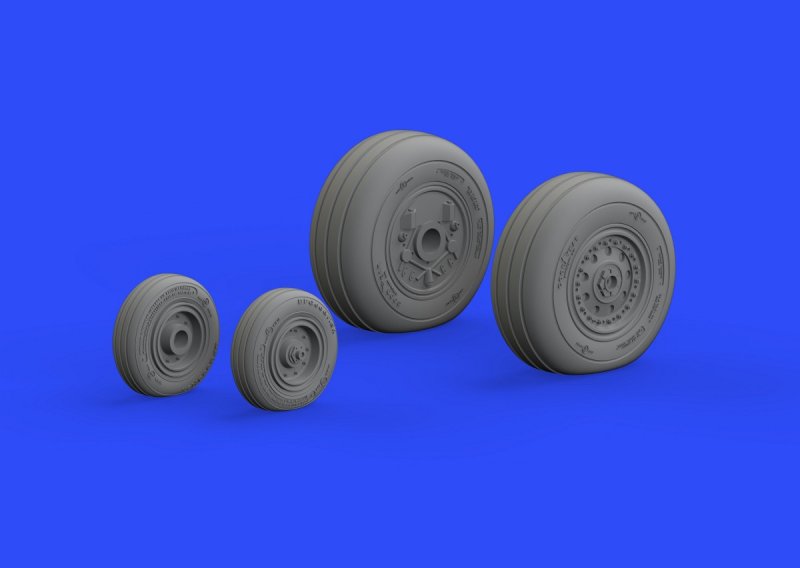8591437519521 - 648313 - F-4J wheels for Zoukei Mura in 148 8591437519521 - 648313 - F-4J wheels for Zoukei Mura in 148