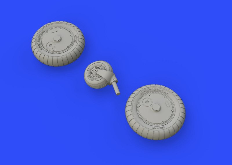 8591437527236 - 648400 - Bf 109G-6 wheels for Tamiya in 148 8591437527236 - 648400 - Bf 109G-6 wheels for Tamiya in 148