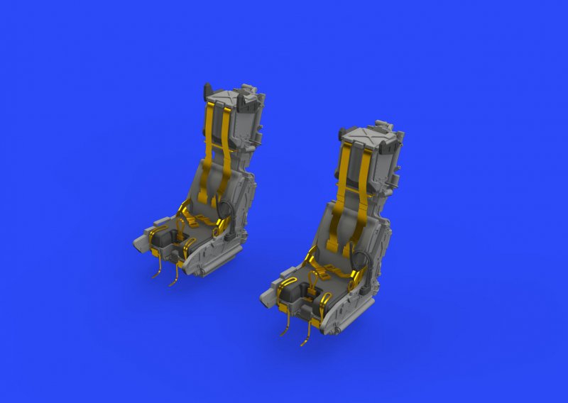 8591437538843 - 648471 - F-14D ejection seats for Tamiya in 148 8591437538843 - 648471 - F-14D ejection seats for Tamiya in 148