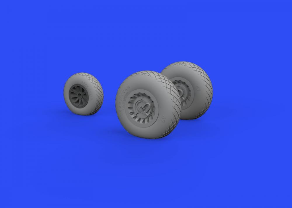 8591437547586 - 648534 - A-26 B-26 Invader wheels for ICM in 148 8591437547586 - 648534 - A-26 B-26 Invader wheels for ICM in 148