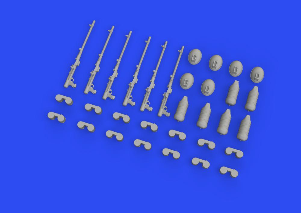 8591437556052 - 648609 - Do 17Z bomber guns 1 48 for EDUARD ICM in 148 8591437556052 - 648609 - Do 17Z bomber guns 1 48 for EDUARD ICM in 148