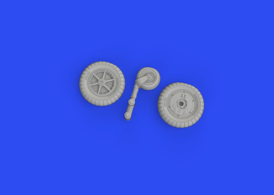 8591437565849 - Messerschmitt Bf 109 G-4 - Wheels [Eduard]
