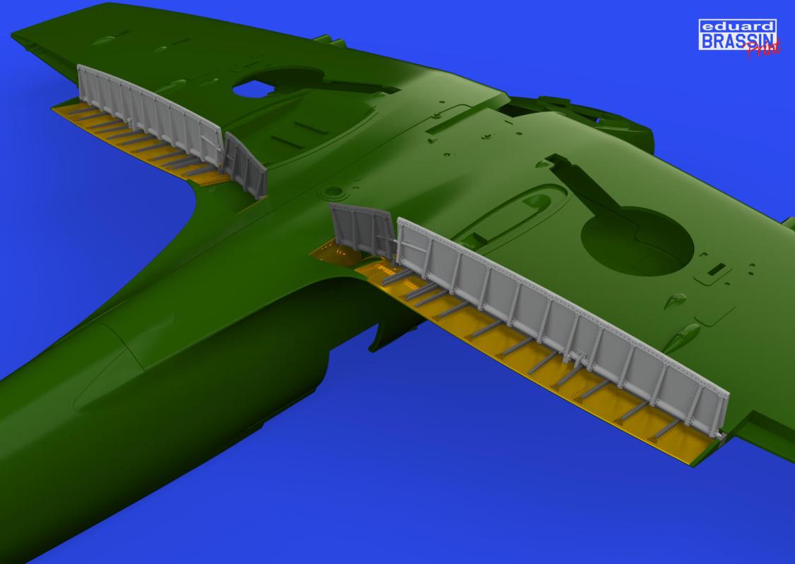 APS C günstig Kaufen-Spitfire Mk.V - Landing flaps PRINT [Eduard]. Spitfire Mk.V - Landing flaps PRINT [Eduard] <![CDATA[Eduard / 648738 / 1:48]]>. 