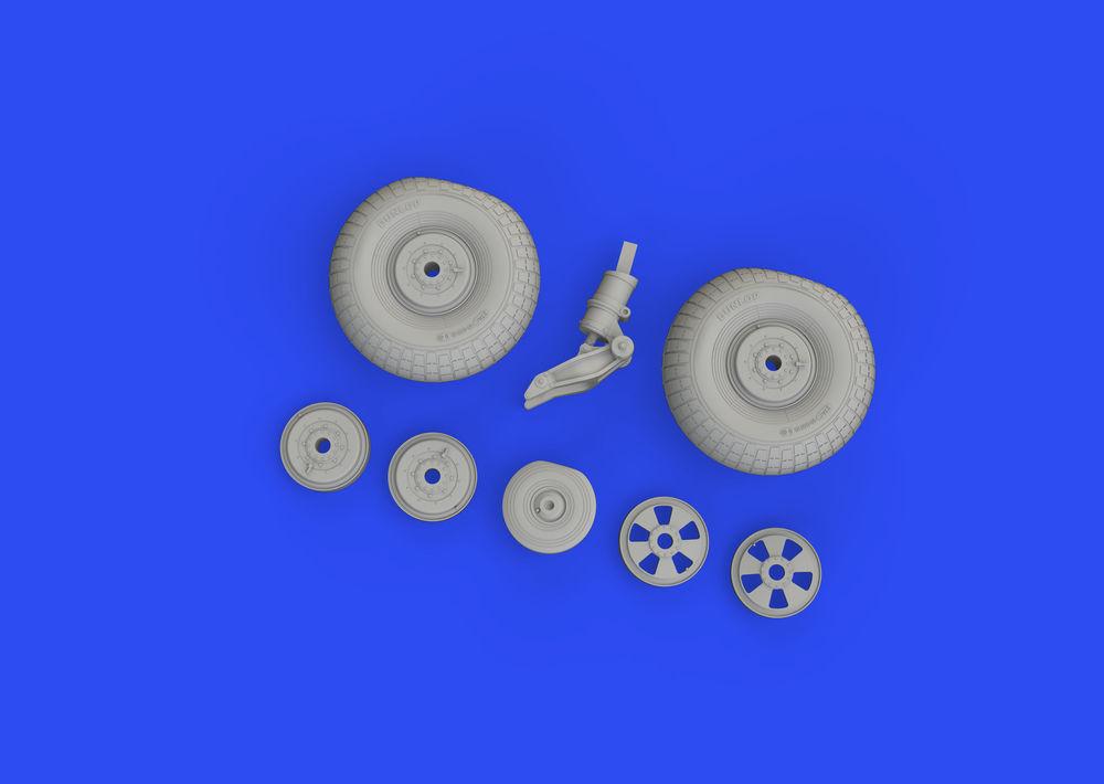 Tamiya  günstig Kaufen-Mosquito - Wheels [Tamiya]. Mosquito - Wheels [Tamiya] <![CDATA[Eduard / 648746 / 1:48]]>. 