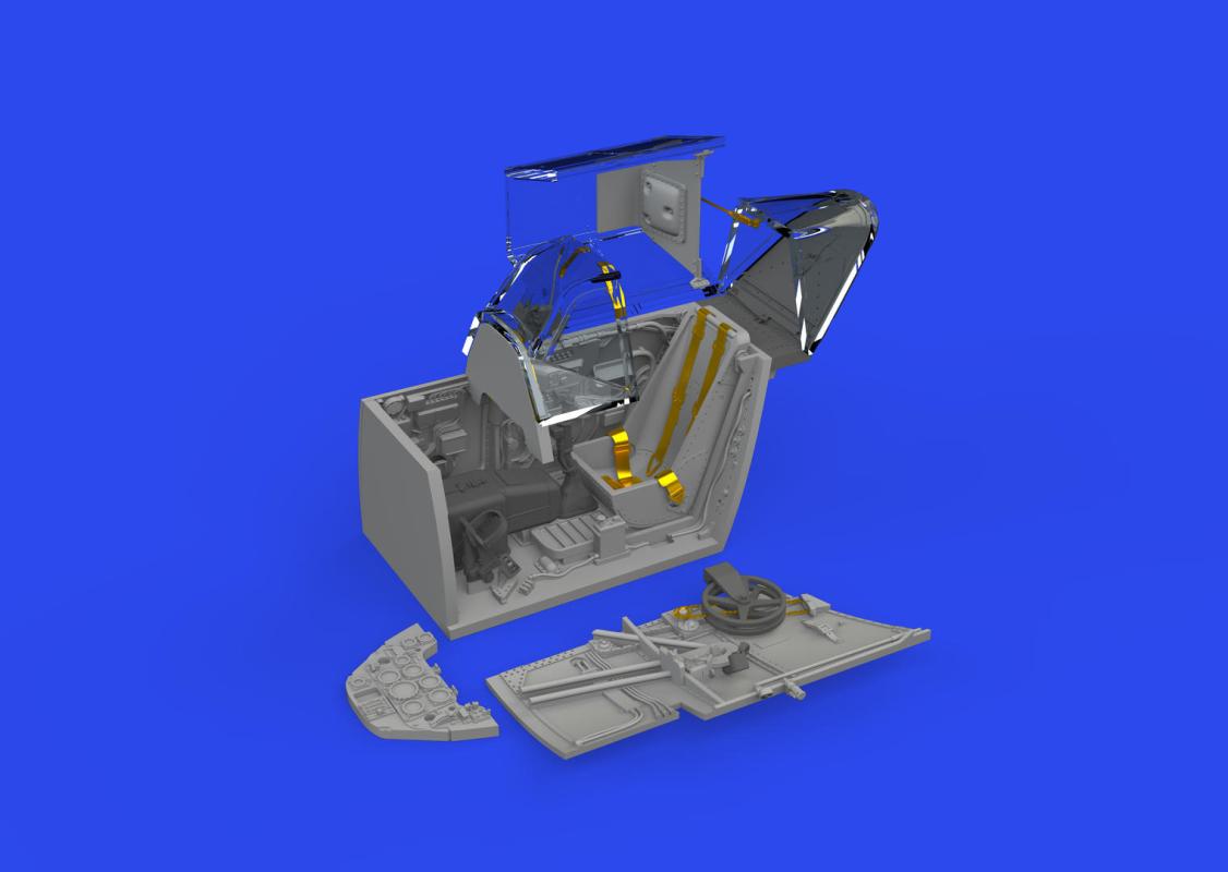 109 K günstig Kaufen-Messerschmitt Bf 109F - Cockpit w/ early seat - Print [Eduard]. Messerschmitt Bf 109F - Cockpit w/ early seat - Print [Eduard] <![CDATA[Eduard / 648875 / 1:48]]>. 