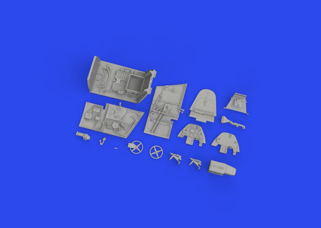 Cockpit günstig Kaufen-Messerschmittt Bf 109 G-4 - Cockpit - Print [Eduard]. Messerschmittt Bf 109 G-4 - Cockpit - Print [Eduard] <![CDATA[Eduard / 648935 / 1:48]]>. 