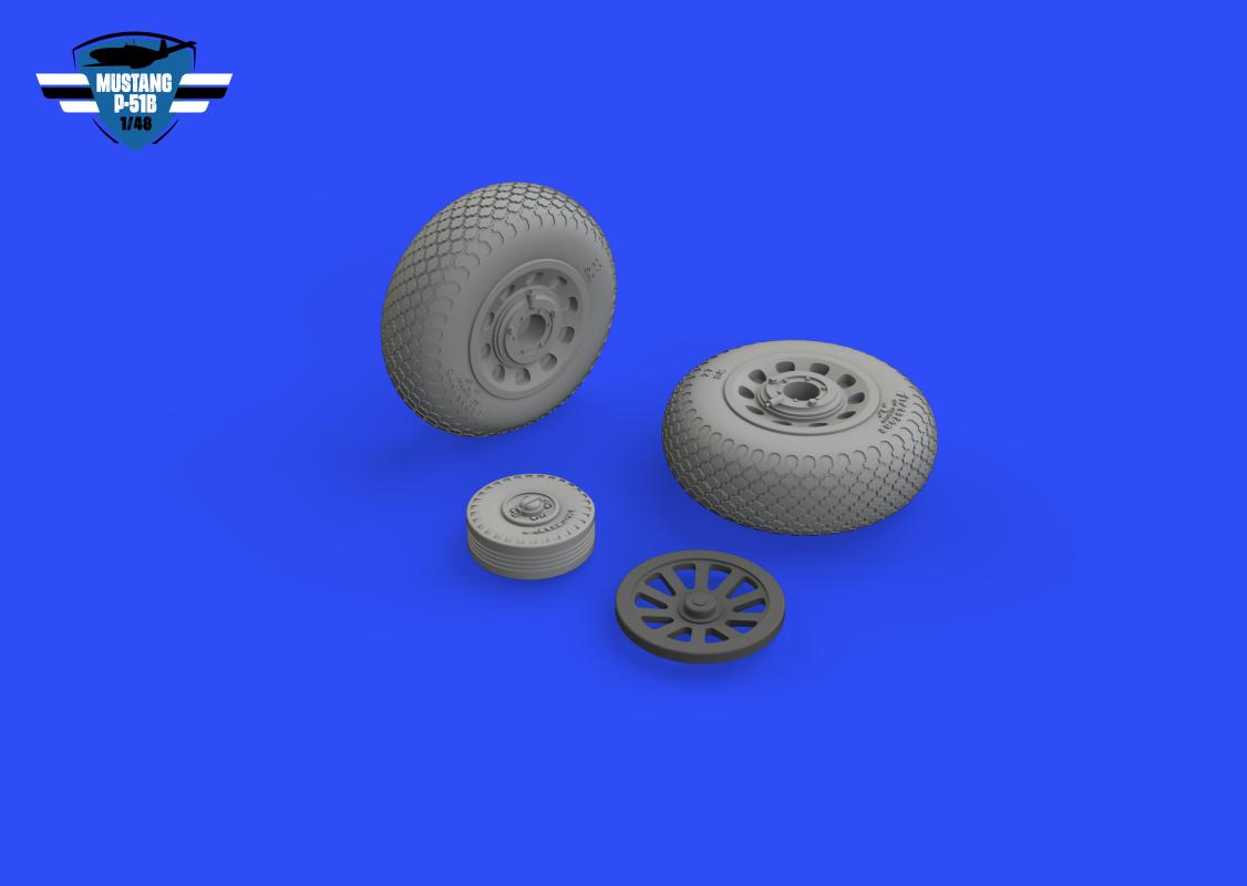 88 A günstig Kaufen-P-51B/C - Wheels cross tread [Eduard]. P-51B/C - Wheels cross tread [Eduard] <![CDATA[Eduard / 648988 / 1:48]]>. 