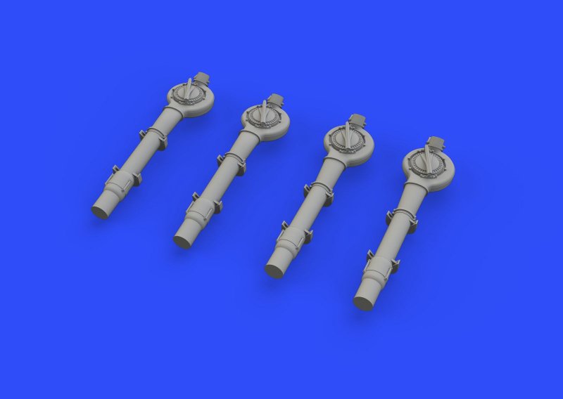 8591437527311 - 672178 - B-24 turbochargers fEduardHasegawa in 172