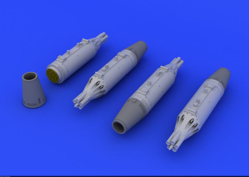 8591437528844 - 672189 - UB-16 rocket launchers for MiG-21 fEdua in 172 8591437528844 - 672189 - UB-16 rocket launchers for MiG-21 fEdua in 172