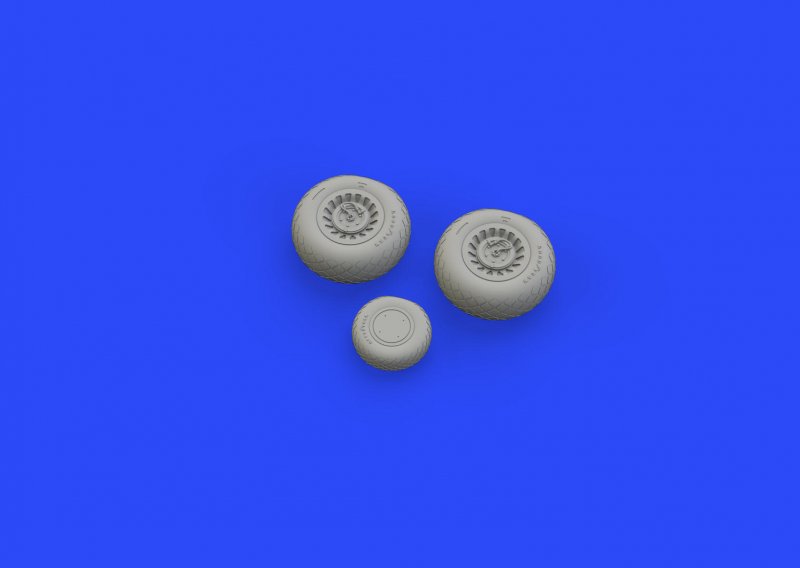 8591437532933 - North American B25C D Mitchell - Wheels [Airfix]