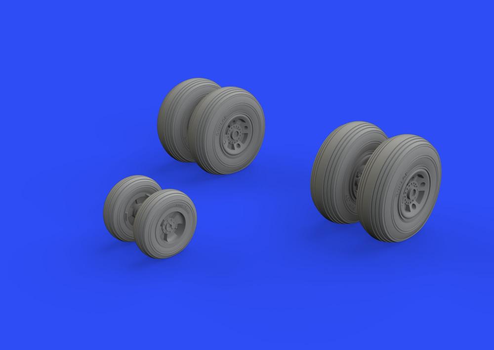8591437546893 - 672230 - Shackleton MR3 wheels for Revell in 172 8591437546893 - 672230 - Shackleton MR3 wheels for Revell in 172