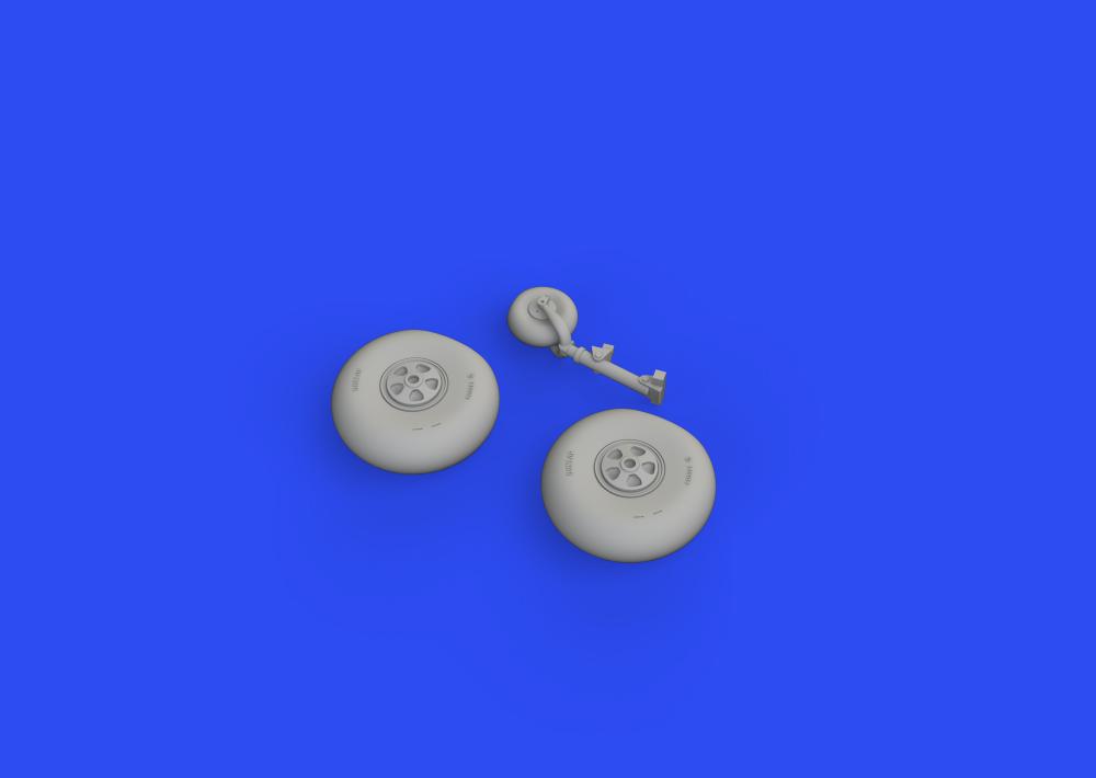 8591437554560 - 672251 - Beaufort MkI wheels for Airfix in 172 8591437554560 - 672251 - Beaufort MkI wheels for Airfix in 172