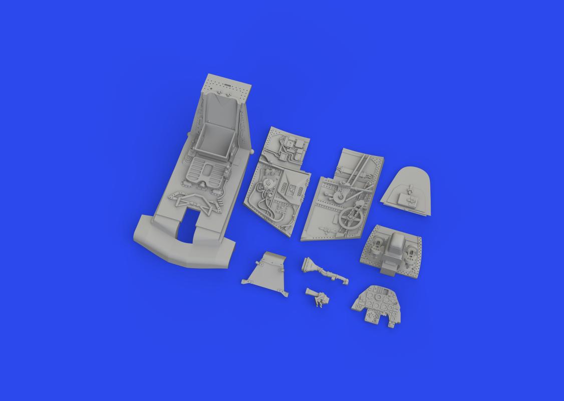 SS 23 günstig Kaufen-Messerschmitt Bf 109F - Cockpit - Print [Eduard]. Messerschmitt Bf 109F - Cockpit - Print [Eduard] <![CDATA[Eduard / 672327 / 1:72]]>. 