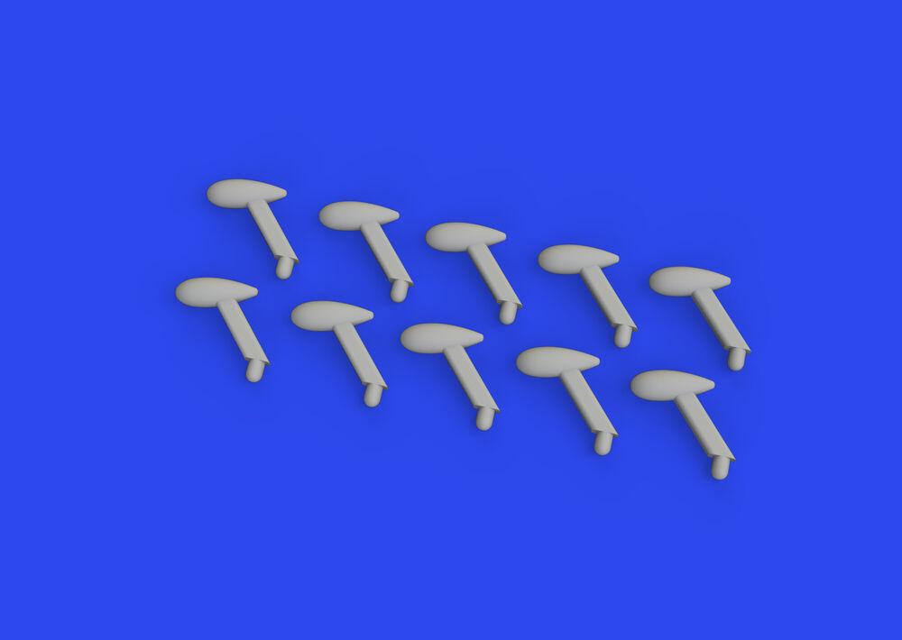 8591437580712 - Messerschmitt Bf 109 - Balance weights - Print [Eduard]