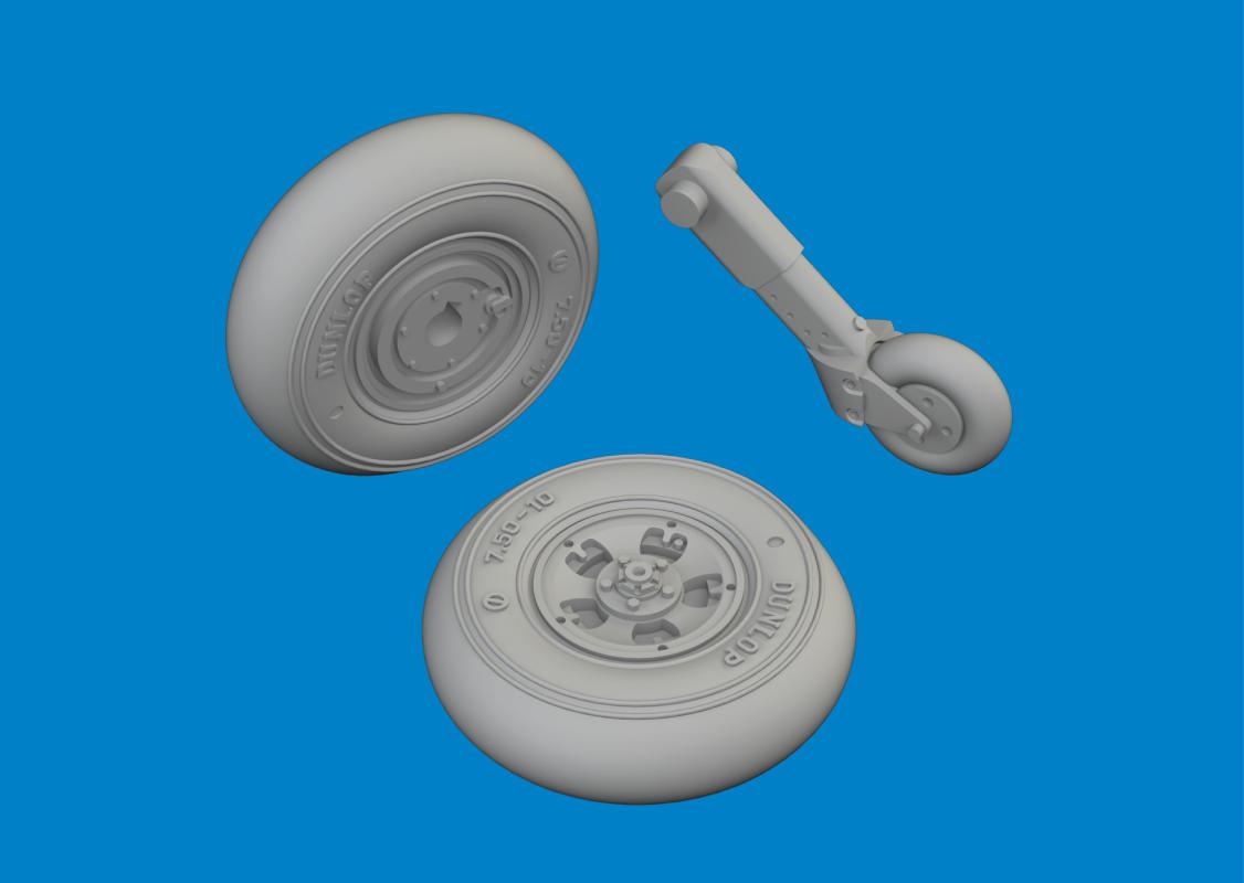 Spitfire Mk.I/II/V – Wheels [IBG]