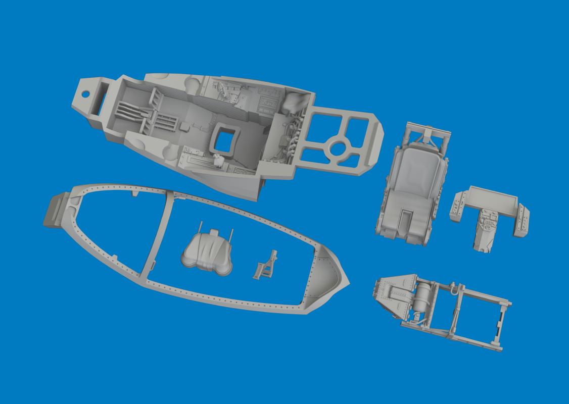 F-35C – Ejection seat – Print [Tamiya]