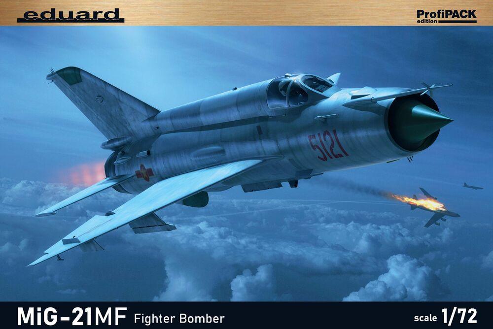 Profi Edition günstig Kaufen-MiG-21MF Fighter Bomber - ProfiPACK Edition. MiG-21MF Fighter Bomber - ProfiPACK Edition <![CDATA[Eduard / 70142 / 1:72]]>. 