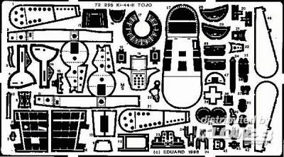 II 2 günstig Kaufen-Ki-44-II Tojo. Ki-44-II Tojo <![CDATA[Eduard / 72255 / 1:72]]>. 