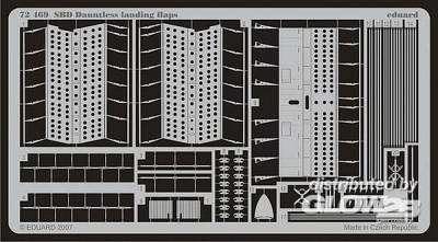 Dauntless günstig Kaufen-SBD Dauntless - Landing flaps [Hasegawa]. SBD Dauntless - Landing flaps [Hasegawa] <![CDATA[Eduard / 72469 / 1:72]]>. 
