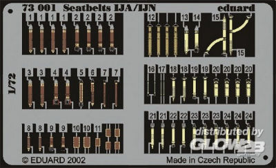8591437730018 - 73001 - Seatbelts IJA IJN in 172 8591437730018 - 73001 - Seatbelts IJA IJN in 172