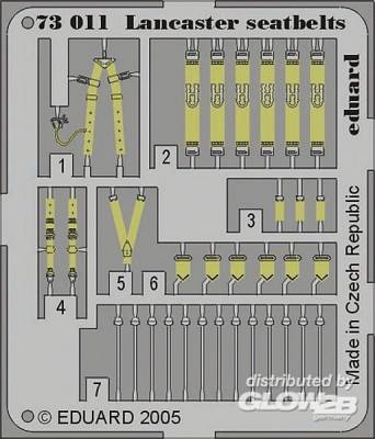 EDU 1 günstig Kaufen-Lancaster - Seatbelts. Lancaster - Seatbelts <![CDATA[Eduard / 73011 / 1:72]]>. 