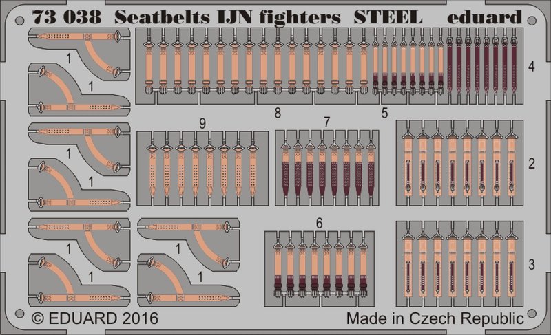bel 30  günstig Kaufen-Seatbelts IJN fighters STEEL. Seatbelts IJN fighters STEEL <![CDATA[Eduard / 73038 / 1:72]]>. 