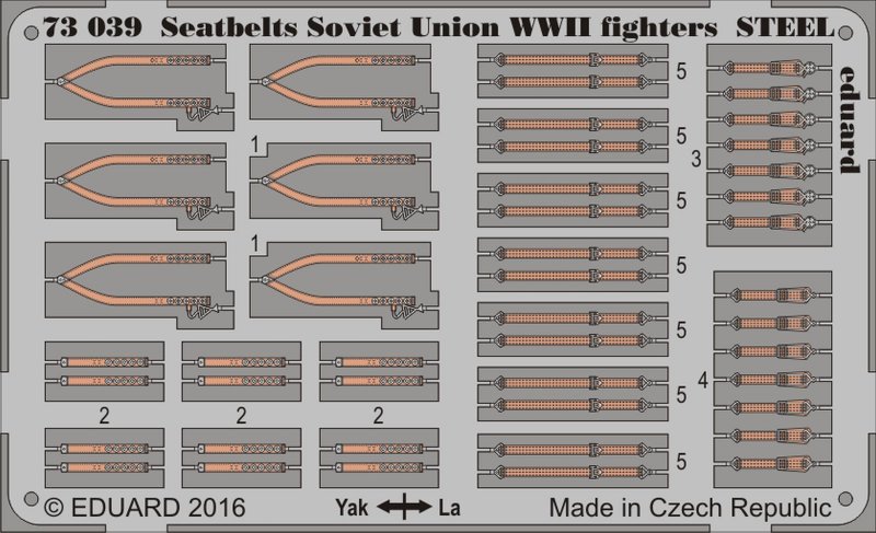 8591437509027 - 73039 - Seatbelts Soviet Union WWII fightersSTEE in 172 8591437509027 - 73039 - Seatbelts Soviet Union WWII fightersSTEE in 172