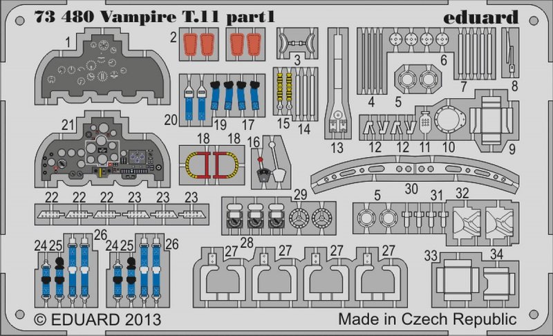 8591437734801 - Vampire T11 [Airfix]
