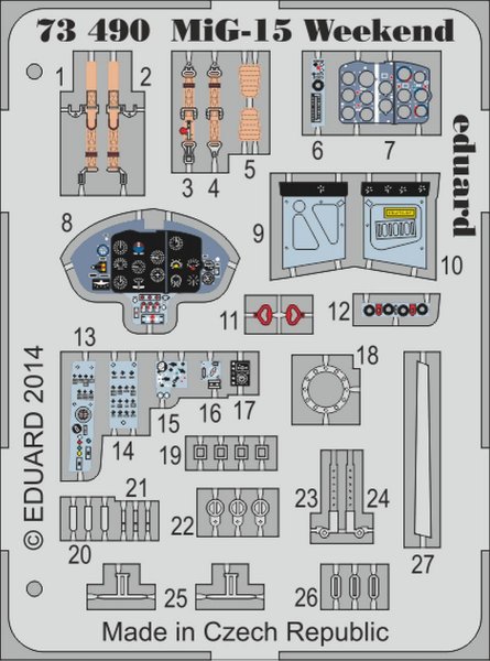 8591437490776 - MiG-15 - Weekend Edition [Eduard]