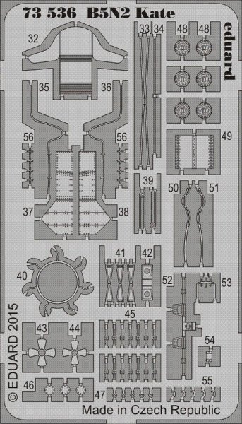 B5N2 günstig Kaufen-Nakajima B5N2 Kate [Airfix]. Nakajima B5N2 Kate [Airfix] <![CDATA[Eduard / 73536 / 1:72]]>. 