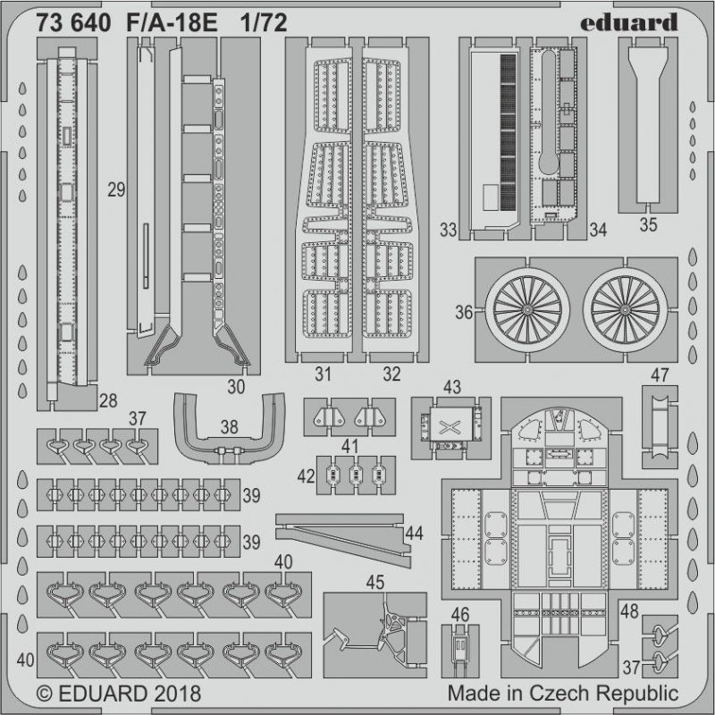 8591437531998 - 73640 - F A-18E for Academy in 172 8591437531998 - 73640 - F A-18E for Academy in 172