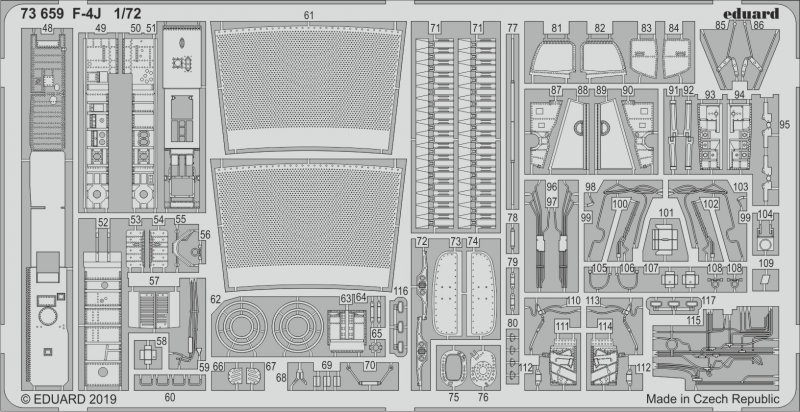 59 D günstig Kaufen-F-4J Phantom [Academy]. F-4J Phantom [Academy] <![CDATA[Eduard / 73659 / 1:72]]>. 