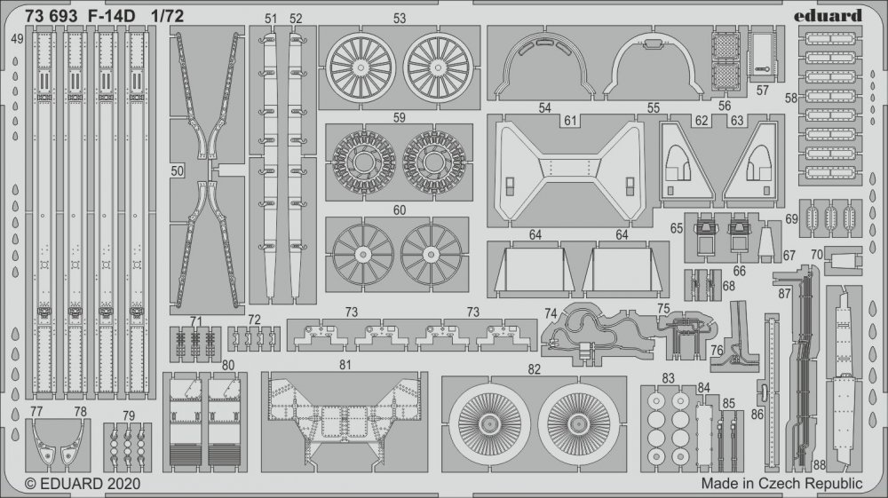 8591437545759 - 73693 - F-14D for Great Wall Hobby in 172
