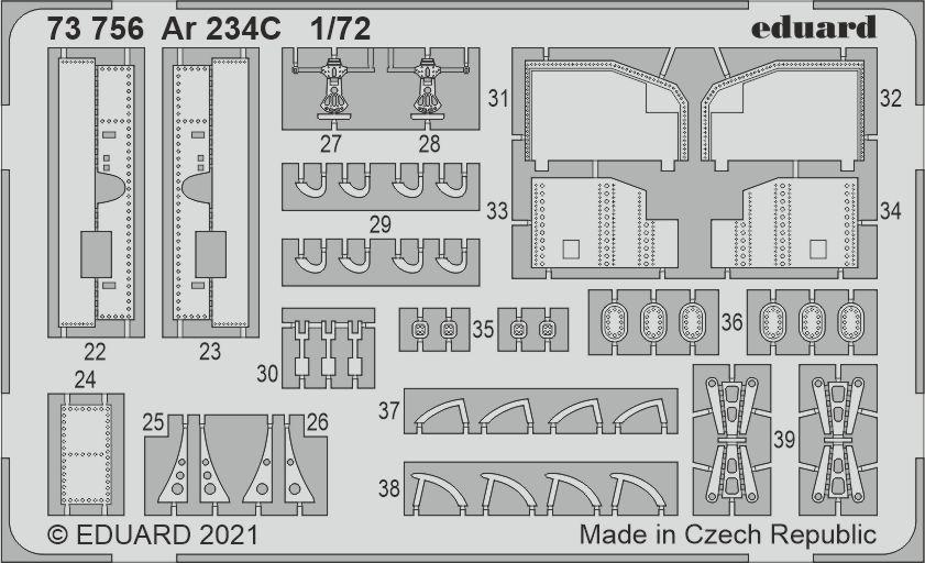 737 200 günstig Kaufen-Arado Ar 234C [Hobby 2000]. Arado Ar 234C [Hobby 2000] <![CDATA[Eduard / 73756 / 1:72]]>. 